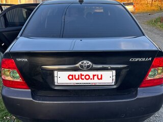 2006 Toyota Corolla IX (E120, E130) Рестайлинг, чёрный, 570000 рублей, вид 2