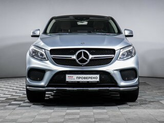 2015 Mercedes-Benz GLE Coupe 400 I (C292), серебристый, 3299000 рублей, вид 2
