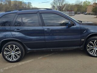 2005 BMW X5 3.0i I (E53) Рестайлинг, синий, 800000 рублей, вид 2