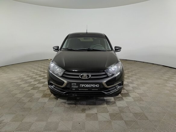 2023 Lada (ВАЗ) Granta I Рестайлинг, чёрный, 785000 рублей - вид 1