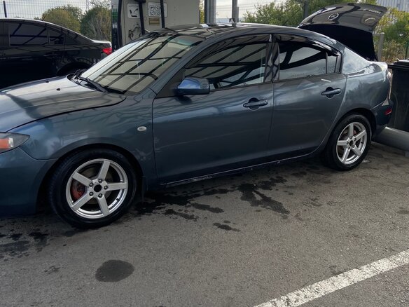 2008 Mazda 3 I (BK) Рестайлинг, серый, 460000 рублей - вид 5