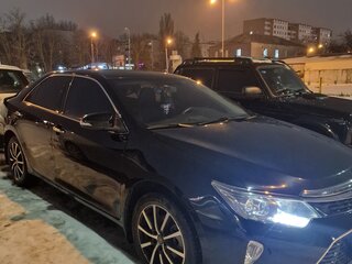 2017 Toyota Camry US Market VII (XV50) Рестайлинг, чёрный, 2500000 рублей, вид 4