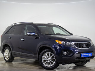 2009 Kia Sorento II, чёрный, 1099000 рублей, вид 1