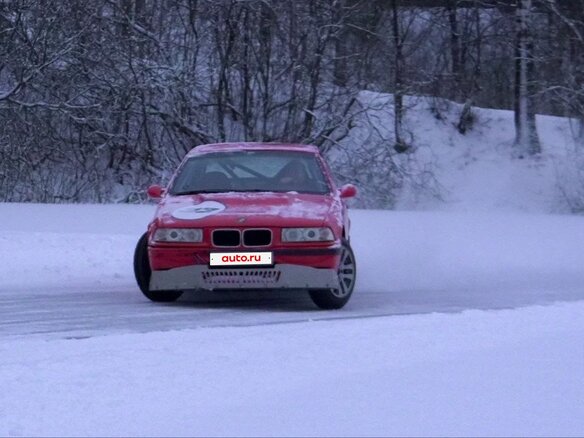 1991 BMW 3 серии 325i III (E36), красный, 415000 рублей - вид 1