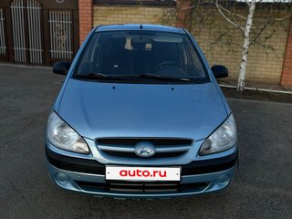 2007 Hyundai Getz I Рестайлинг, голубой, 390000 рублей, вид 2