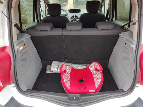 2008 Renault Modus Grand I Рестайлинг, белый, 460000 рублей - вид 8