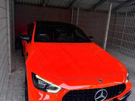 2021 Mercedes-Benz AMG GT 4-Door Coupe 53 I, зелёный, 8500000 рублей, вид 4