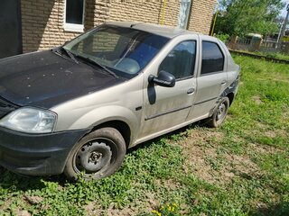 2010 Renault Logan I Рестайлинг, бежевый, 249000 рублей, вид 2