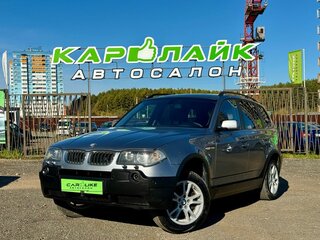 2004 BMW X3 30i I (E83), серый, 969000 рублей, вид 2