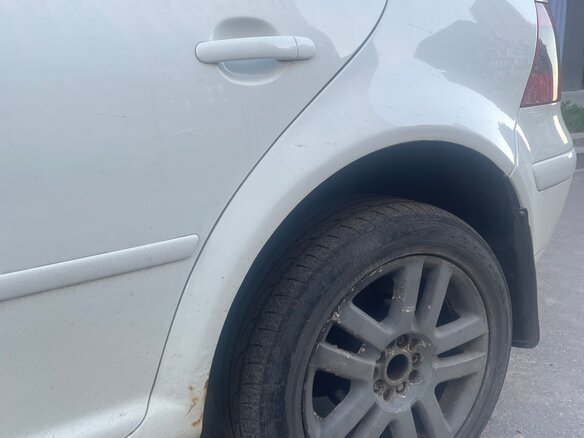 1999 Volkswagen Golf IV, белый, 180000 рублей - вид 7