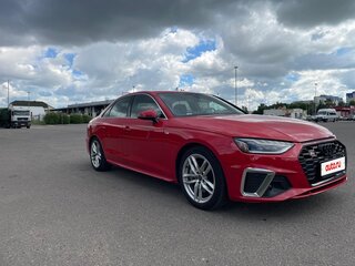 2023 Audi A4 45 TFSI V (B9) Рестайлинг, красный, 3150000 рублей, вид 1