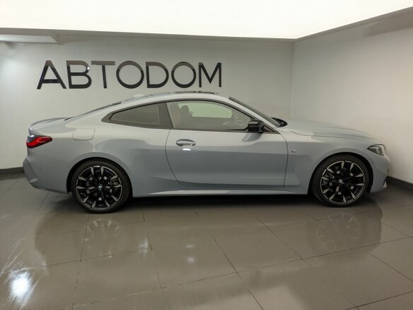 2024 BMW 4 серии 430i G22, G23, G26 Рестайлинг, серый - вид 5