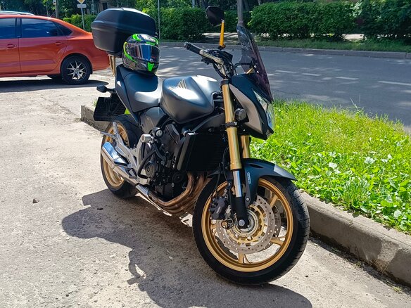 2013 Honda CB 600F Hornet, золотистый, 700000 рублей - вид 11