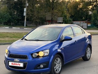 2013 Chevrolet Aveo II, синий, 775000 рублей, вид 4