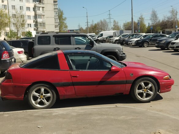1992 Mitsubishi Eclipse I, красный, 250000 рублей - вид 3