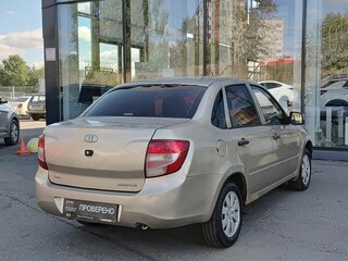 2013 Lada (ВАЗ) Granta I, бежевый, 268000 рублей, вид 5