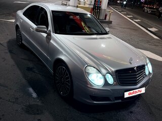 2007 Mercedes-Benz E-Класс 200 III (W211, S211) Рестайлинг, серый, 1600000 рублей, вид 2