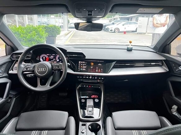 2024 Audi A3 Sportback 35 TFSI IV (8Y), белый, 1750000 рублей - вид 8