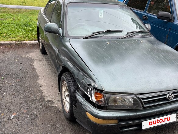 1992 Toyota Corolla VII (E100), зелёный, 170000 рублей - вид 12