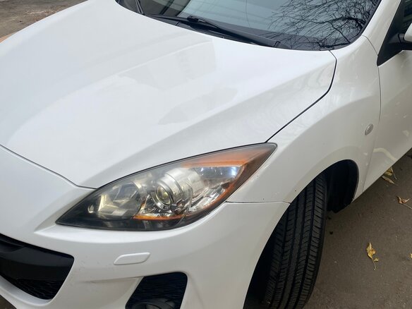 2011 Mazda 3 II (BL) Рестайлинг, белый, 720000 рублей - вид 9