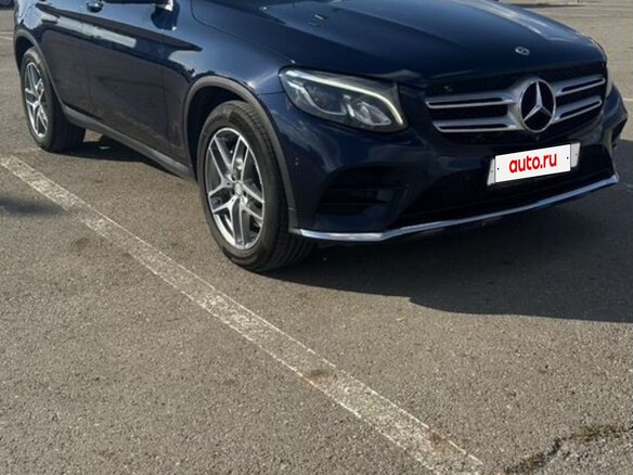 2017 Mercedes-Benz GLC 250 I (X253), синий, 2600000 рублей