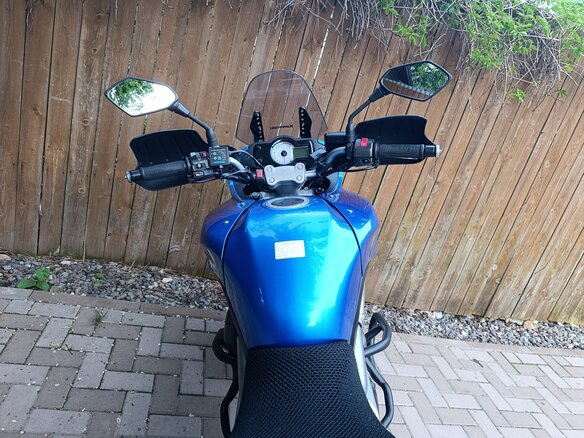 2009 Kawasaki Versys 650, синий, 410000 рублей - вид 10