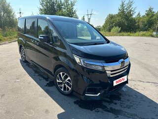 2019 Honda Stepwgn V Рестайлинг, чёрный, 1750000 рублей, вид 2