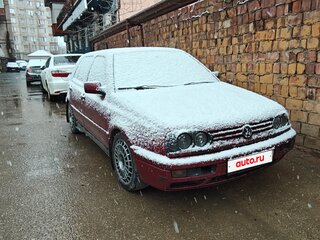 1997 Volkswagen Golf III, пурпурный, 450000 рублей, вид 4