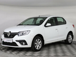 2019 Renault Logan II Рестайлинг, белый, 890000 рублей, вид 1