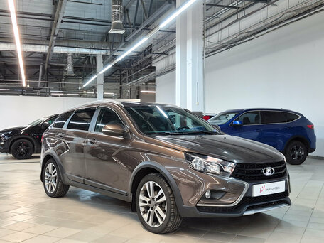 2020 Lada (ВАЗ) Vesta SW Cross I, коричневый, 1009000 рублей, вид 2