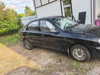 2008 Chevrolet Lanos I, чёрный, 180000 рублей, вид 4
