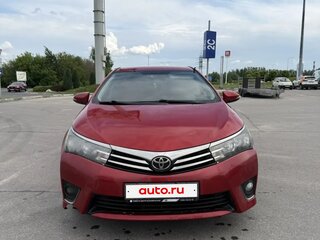2014 Toyota Corolla XI (E160, E170, E180), красный, 710000 рублей, вид 2