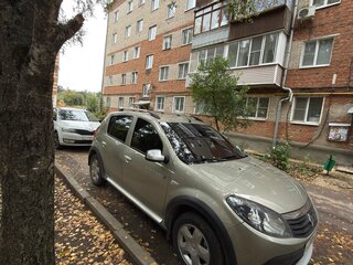 2013 Renault Sandero Stepway I, бежевый, 750000 рублей, вид 4