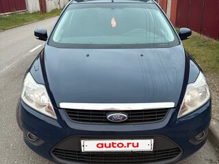 2009 Ford Focus II Рестайлинг, синий, 530000 рублей, вид 3