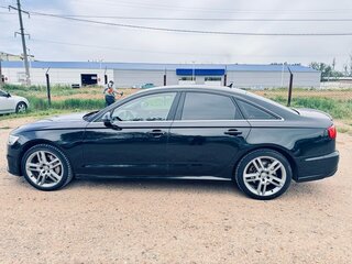 2015 Audi A6 IV (C7) Рестайлинг, чёрный, 1309000 рублей, вид 2