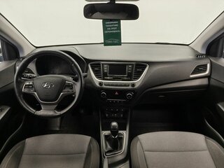 2018 Hyundai Solaris II, чёрный, 1399000 рублей, вид 4
