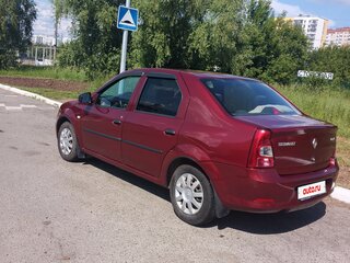 2012 Renault Logan I Рестайлинг, красный, 429000 рублей, вид 4