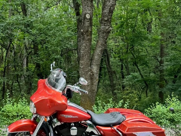 2011 Harley-Davidson Street Glide, оранжевый - вид 1