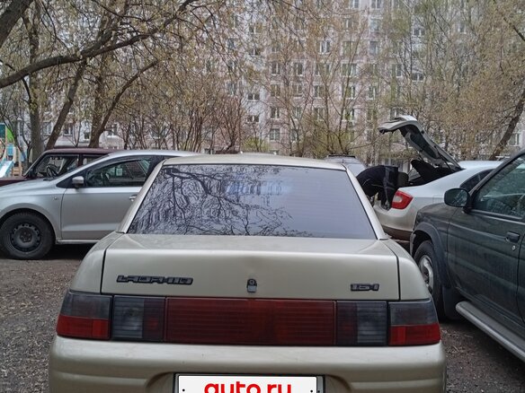 2005 Lada (ВАЗ) 2110, серебристый, 210000 рублей - вид 4