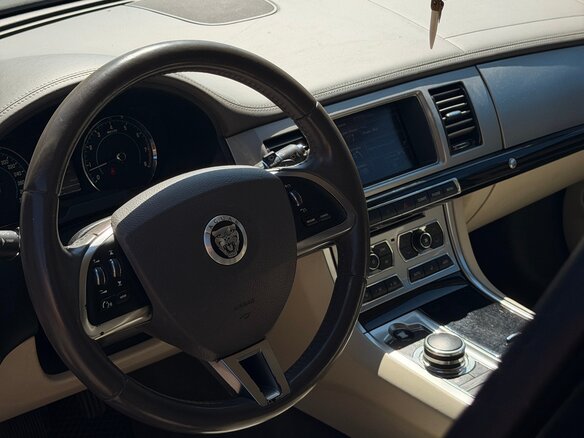 2012 Jaguar XF I Рестайлинг, чёрный, 1490000 рублей - вид 13