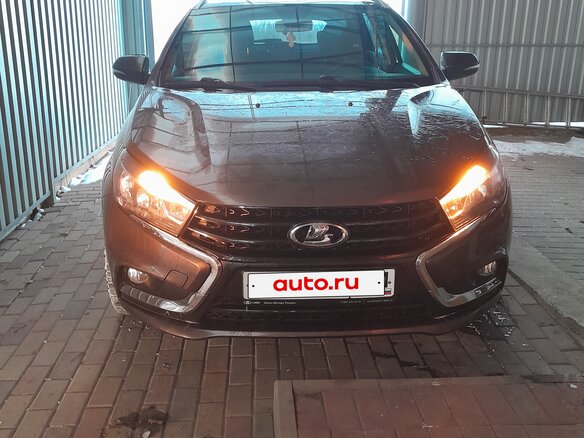 2019 Lada (ВАЗ) Vesta SW I, коричневый, 1100000 рублей - вид 1