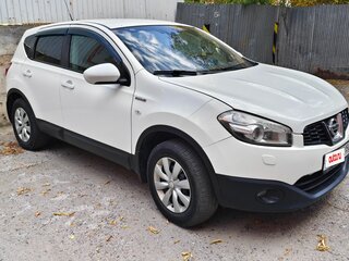 2011 Nissan Qashqai I Рестайлинг, белый, 920000 рублей, вид 1