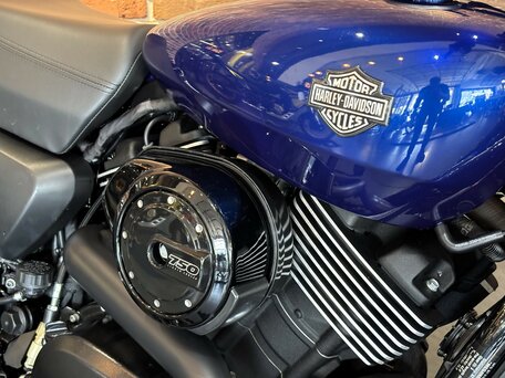 2015 Harley-Davidson Street 750, синий, 740000 рублей, вид 5