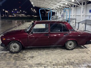 2006 Lada (ВАЗ) 2107, пурпурный, 215000 рублей, вид 3