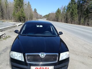 2006 Skoda Octavia II (A5), чёрный, 499000 рублей, вид 2