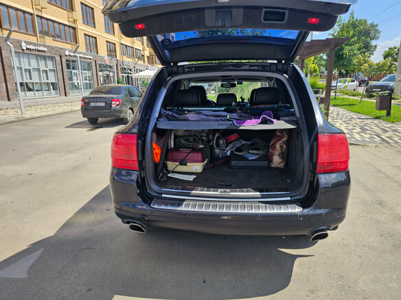 2006 Porsche Cayenne S I (955), чёрный, 950000 рублей - вид 12