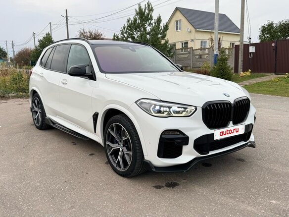2018 BMW X5 40i IV (G05/G18), белый, 5100000 рублей - вид 1