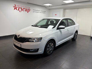 2019 Skoda Rapid I Рестайлинг, белый, 1488000 рублей, вид 1