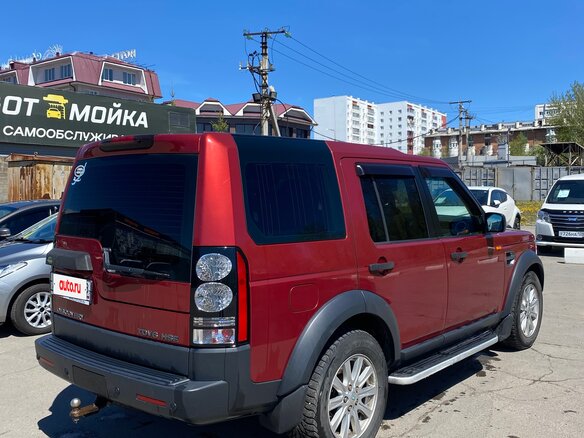 2008 Land Rover Discovery III, красный, 1250000 рублей - вид 5