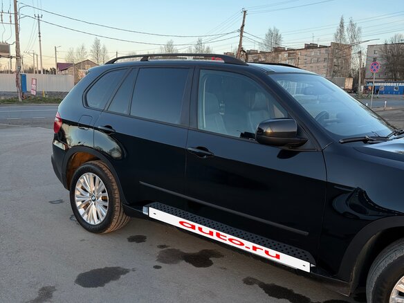 2008 BMW X5 3.0d II (E70), чёрный, 1340000 рублей - вид 8